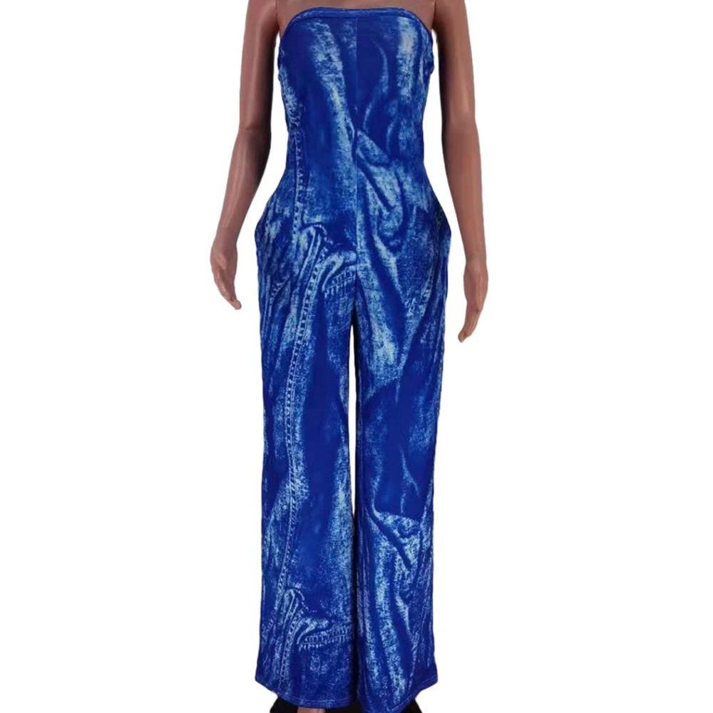 Blue Jumpsuit